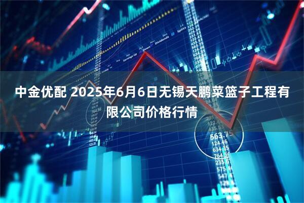 中金优配 2025年6月6日无锡天鹏菜篮子工程有限公司价格行情