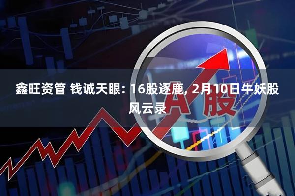 鑫旺资管 钱诚天眼: 16股逐鹿, 2月10日牛妖股风云录