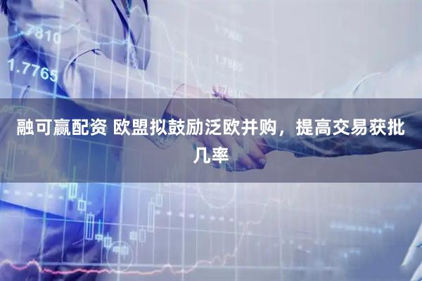 融可赢配资 欧盟拟鼓励泛欧并购，提高交易获批几率